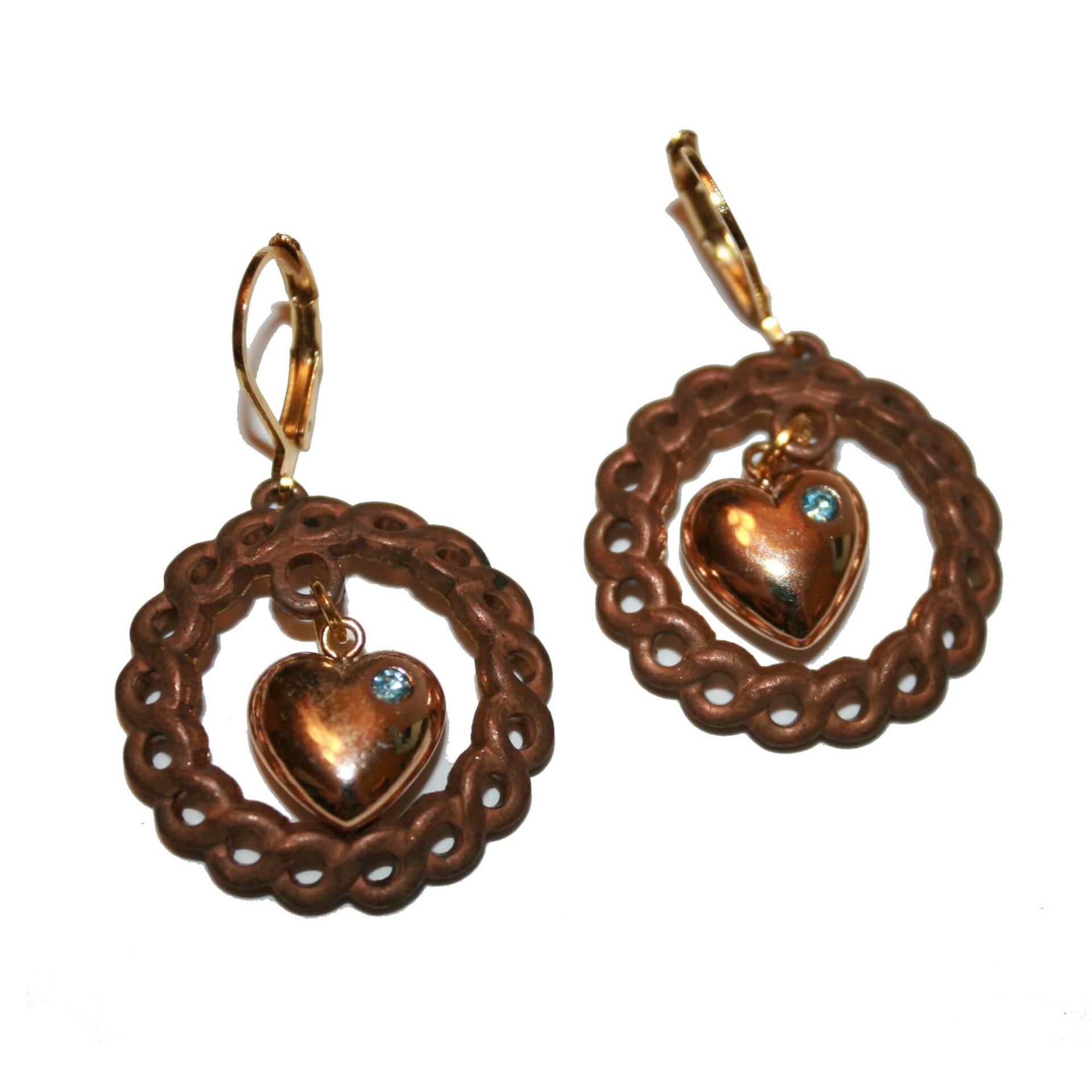 Kette Herz Hoops - Ohrringe Hoop Kette Herz Hoops - Ohrringe Hoop von LaterOperator