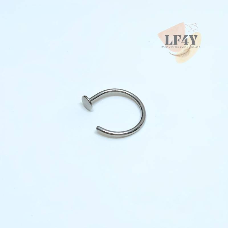 Chirurgenstahl Nasenbügel Winziger Silberfarbener Ohrstecker | 6 Mm 8 10 Mm von LatestFashion4You