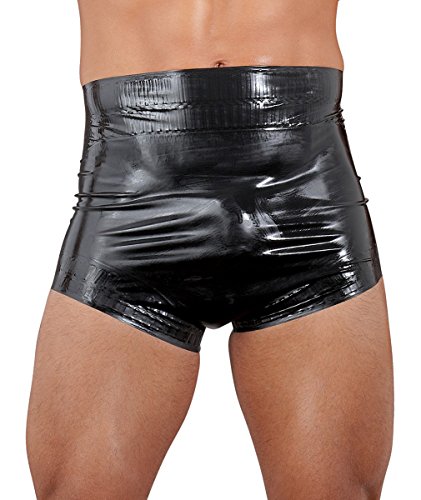 Late X Herren Tanga, schwarz, Small von Latex