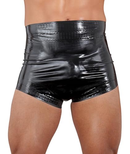 Late X Herren Tanga, schwarz, X-Large von Latex