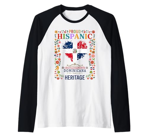 Dominikanische Republik Idea Kids & Herencia Hispánica Dominicana Raglan Dominikanische Republik Idea Kids & Herencia Hispánica Dominicana Raglan von Latin Hispanic Heritage Month Ideas For Women