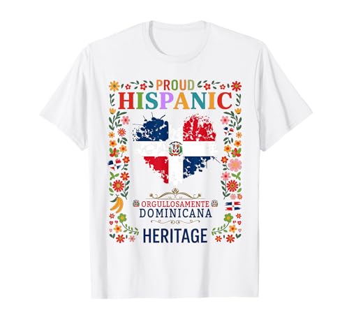 Dominikanische Republik Idea Kids & Herencia Hispánica Dominicana T-Shirt Dominikanische Republik Idea Kids & Herencia Hispánica Dominicana T-Shirt von Latin Hispanic Heritage Month Ideas For Women