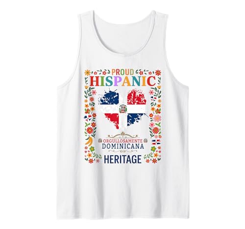 Dominikanische Republik Idea Kids & Herencia Hispánica Dominicana Tank Top Dominikanische Republik Idea Kids & Herencia Hispánica Dominicana Tank Top von Latin Hispanic Heritage Month Ideas For Women