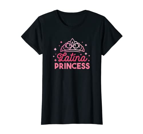 Damen Latina Princess Cool Latin Pride Proud Gi T-Shirt Damen Latina Princess Cool Latin Pride Proud Gi T-Shirt von Latin Pride