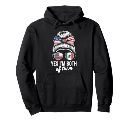 Lustige Patriotische Brötchenbrille Mexikanischer amerikanischer Stolz Frauen Pullover Hoodie Lustige Patriotische Brötchenbrille Mexikanischer amerikanischer Stolz Frauen Pullover Hoodie von Latina Heritage Culture Nationality USA Mexico