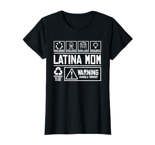 Latina Mom Cooles spanisches Mädchen stolze hispanische Frauen Geschenk T-Shirt von Latina Shirts Mom Girls Girlfriend Women Gifts