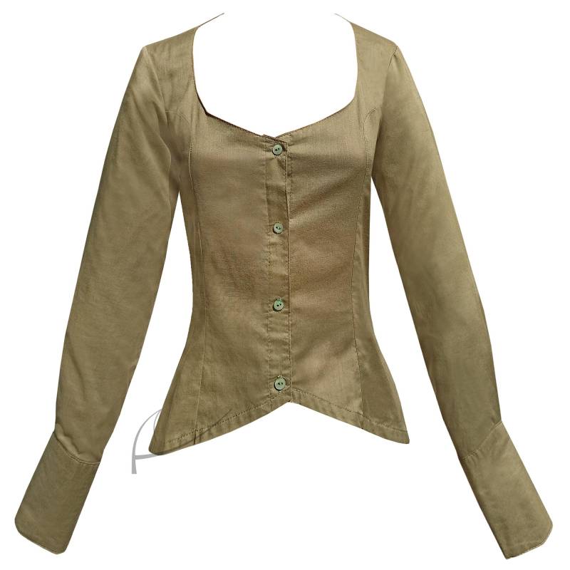 Bluse Mit Durchbrochenem Ausschnitt Bluse Mit Durchbrochenem Ausschnitt von Latkafashion