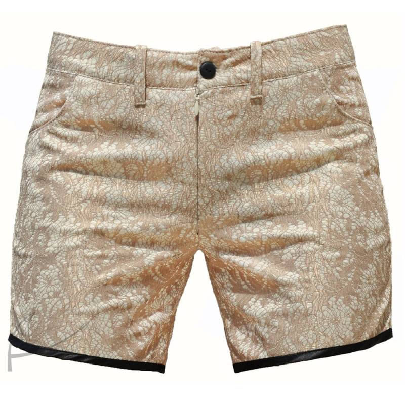 Spitzenshorts in Beige Und Schwarz Spitzenshorts in Beige Und Schwarz von Latkafashion