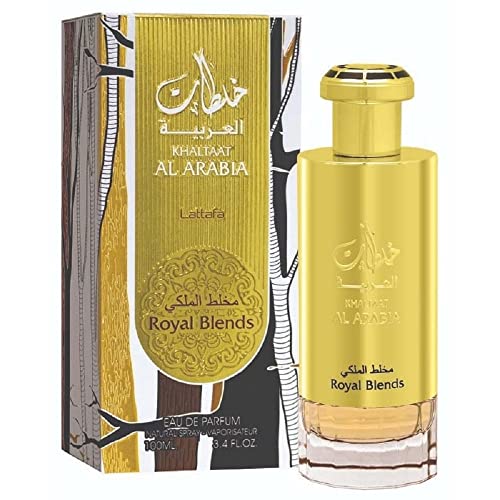 Khaltaat Al Arabia Royal Blends fruchtig, würzig, Muskatnuss, Nelke, 100 ml Eau de Parfum von Lattafa Perfumes