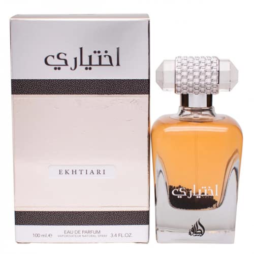 Ekhtiari for Women EDP - 100ML (3.4 oz) I Versatile floral-powdery composition I With notes: Bergamot, Peach, & Gardenia I Classic and Mysterious Womens scent I by LATTAFA PERFUMES von Lattafa