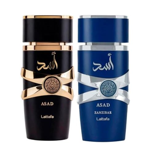 Lattafa Anniversary Edition Asad & Asad Sansibar Eau de Parfum, 100 ml von Lattafa
