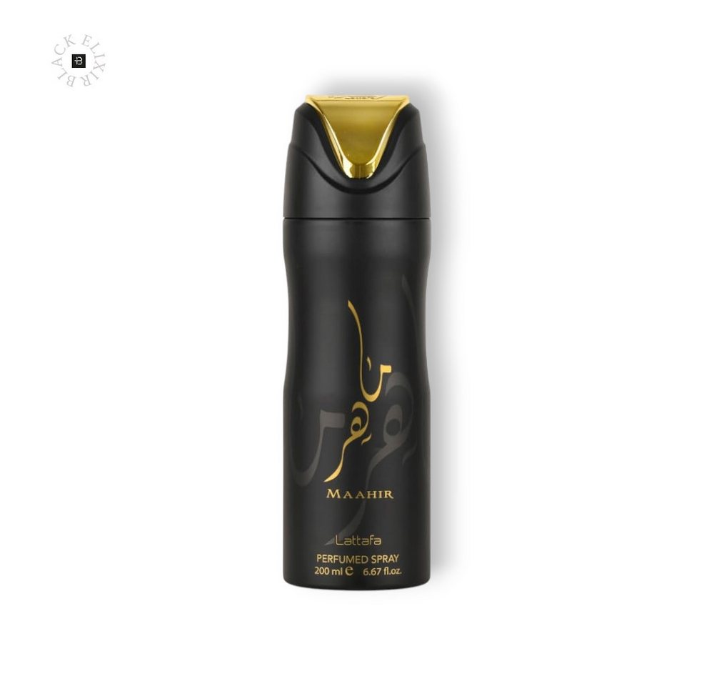 Lattafa Deo-Spray Lattafa Maahir Deo 200Ml von Lattafa