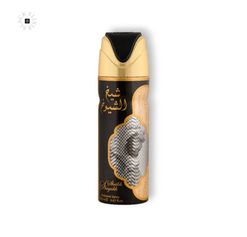 Lattafa Deo-Spray Lattafa Sheikh Al Shuyukh Luxe Deo 200Ml, Flasche von Lattafa