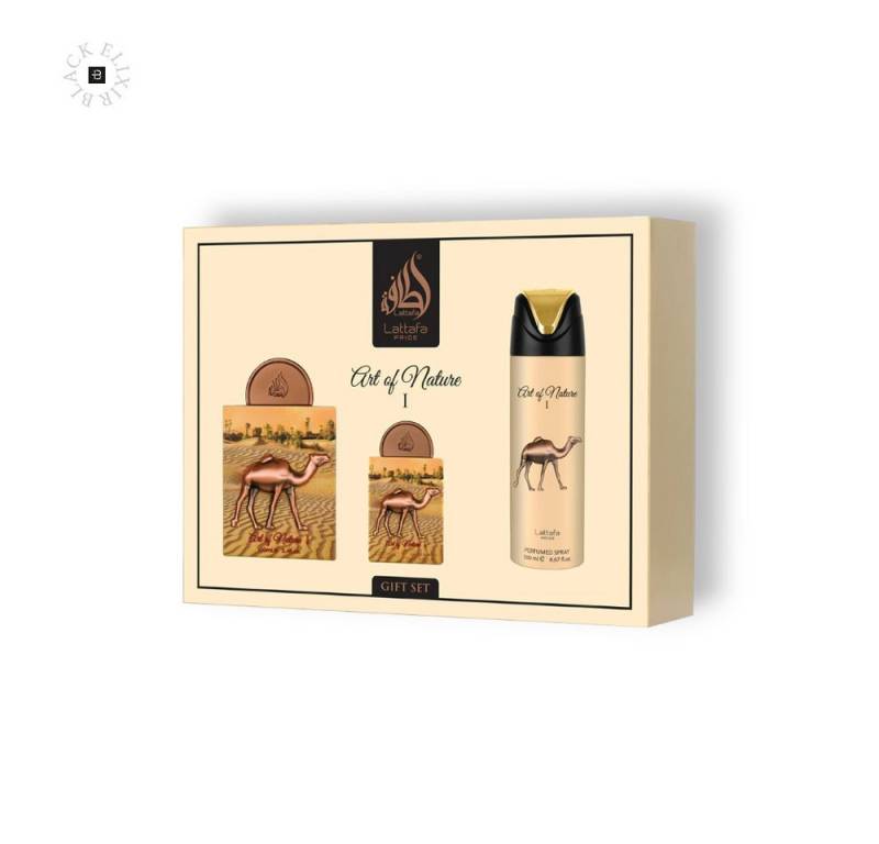 Lattafa Duft-Set Lattafa Art of Nature 1 Giftset EDP 100ML + EDP 20ML + Deo 200 ml von Lattafa
