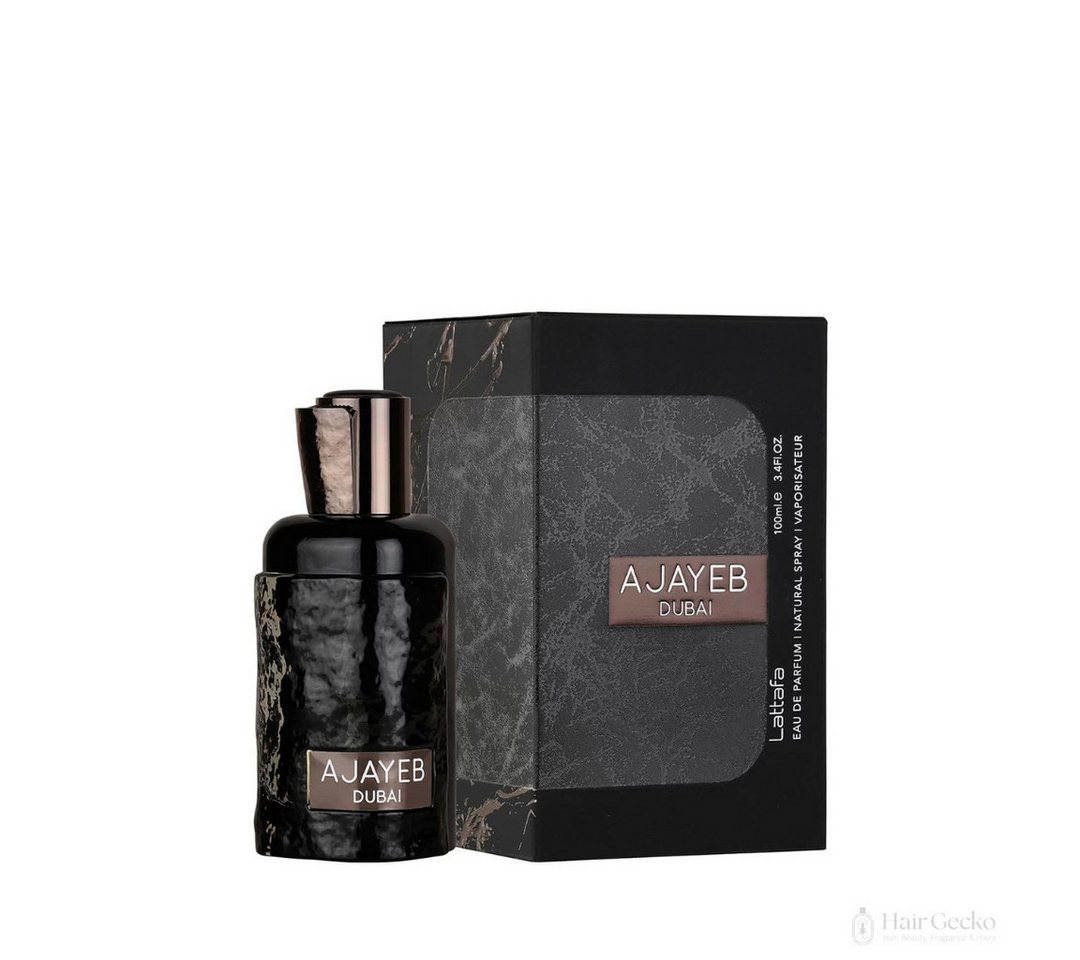 Lattafa Eau de Parfum Ajayeb Dubai Portrait Silver 100 ml von Lattafa