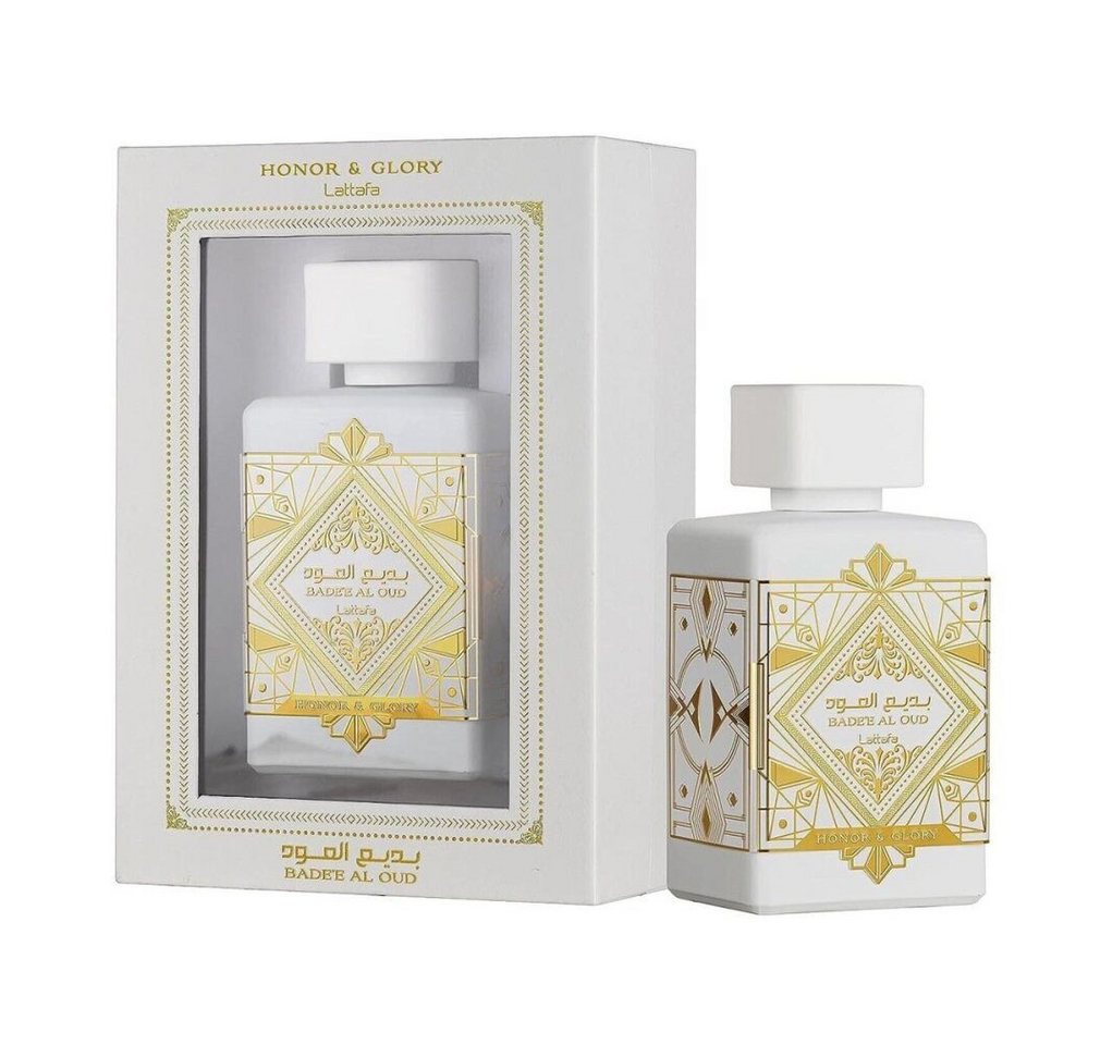 Lattafa Eau de Parfum Badee Al Oud Honor Glory, Glasflakon, Parfüm EDP, Unisex Duft von Lattafa