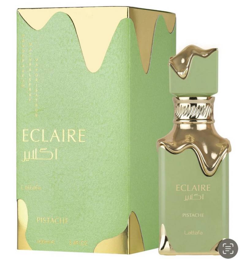 Lattafa Eau de Parfum Eclaire Banoffi, Eclaire Pistache, Eau De Parfum 100 Ml, Unisex, New Launch von Lattafa