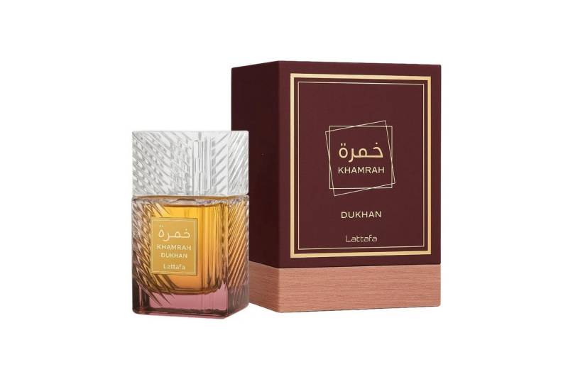 Lattafa Eau de Parfum Khamrah Dukhan, Glasflakon, Parfüm EDP, Unisex Duft von Lattafa
