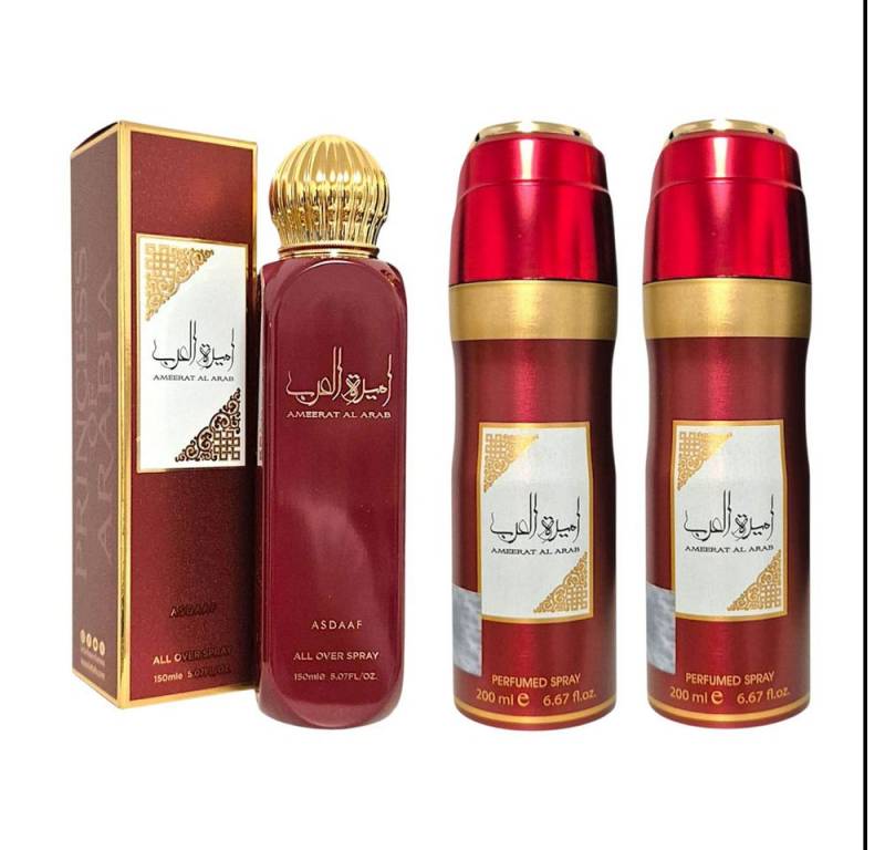 Lattafa Eau de Parfum Lattafa Ameerat Al Arab All Over Spray und Deodorant nach Auswahl 1 St von Lattafa