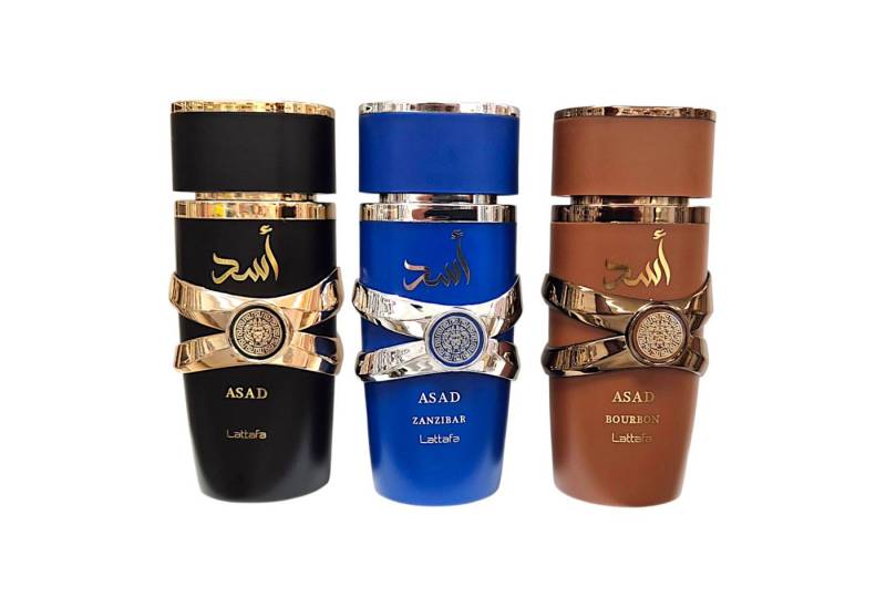Lattafa Eau de Parfum Lattafa Asad, Zanzibar, Asad Bourbon EDP 100 ml Auswahl nur 1 Stück von Lattafa