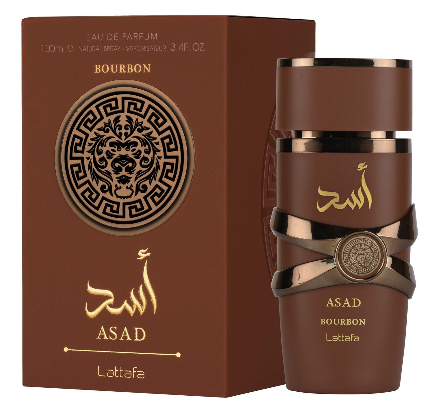 Lattafa Eau de Parfum Lattafa Asad Bourbon Eau De Parfum 100ml, Unisex Parfum, Unisex und Vielseitig, Lang anhaltender Duft Lattafa Eau de Parfum Lattafa Asad Bourbon Eau De Parfum 100ml, Unisex Parfum, Unisex und Vielseitig, Lang anhaltender Duft von Lattafa