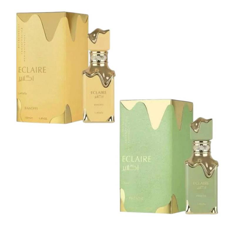 Lattafa Eau de Parfum Lattafa Eclaire Pistache Eclaire Banoffi Eau de Parfum 100ml von Lattafa