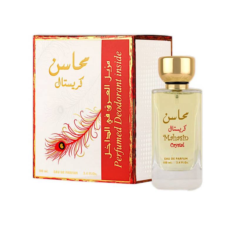 Lattafa Eau de Parfum Lattafa Mahasin Crystal Red EDP 100 ml + DEO Spray 75 ml von Lattafa