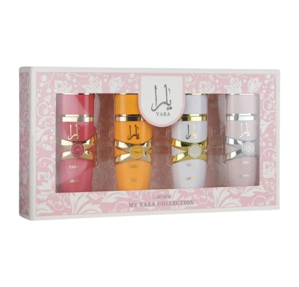 Lattafa Eau de Parfum Lattafa Yara Set 2x100ml, 4x5ml oder 4x25ml Eau de Parfum Geschenkse von Lattafa