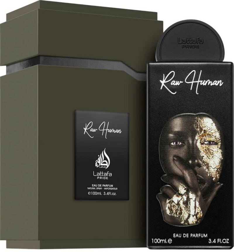 Lattafa Eau de Parfum Pride Raw Human Männer EDP Spray, LATTAFA, Herrenparfüm, Glasflakon, Herrenduft von Lattafa