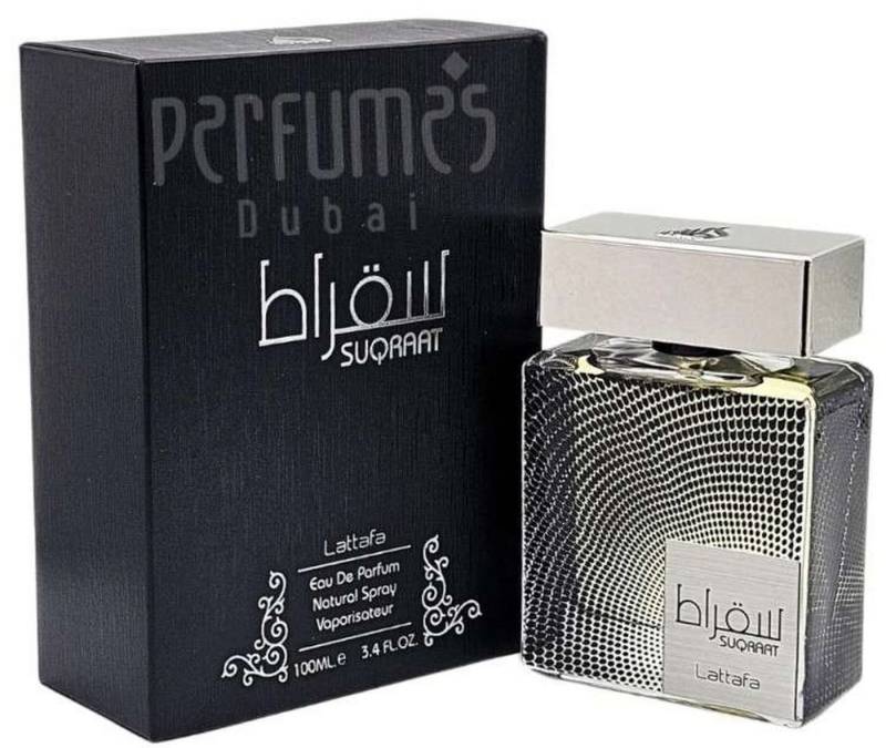 Lattafa Eau de Parfum Suqraat Damen & Herren Unisex EDP Spray, LATTAFA, Damenparfüm, Glasflakon, Herrenparfüm, Unisexduft von Lattafa