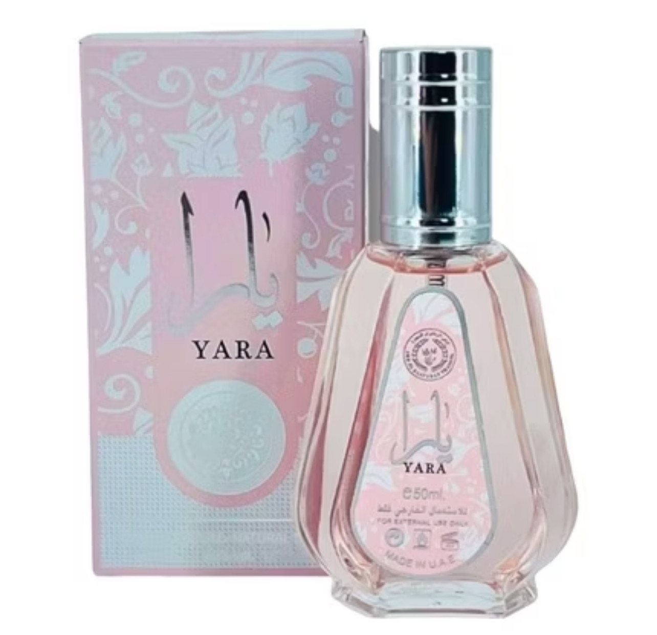 Lattafa Eau de Parfum YARA, Arabische Damen Parfum 100 & 50 ml Damenduft, Einzigartige Komposition, Moderner Charme, Lang anhaltend von Lattafa