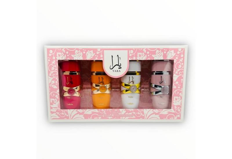 Lattafa Eau de Parfum Yara Set Mini 100ml (4x25ml) Eau de Parfum von Lattafa
