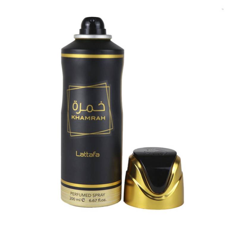 Lattafa Körperpflegeduft Khamrah - Deodorant ve spreji - Inhalt: 200 ml von Lattafa