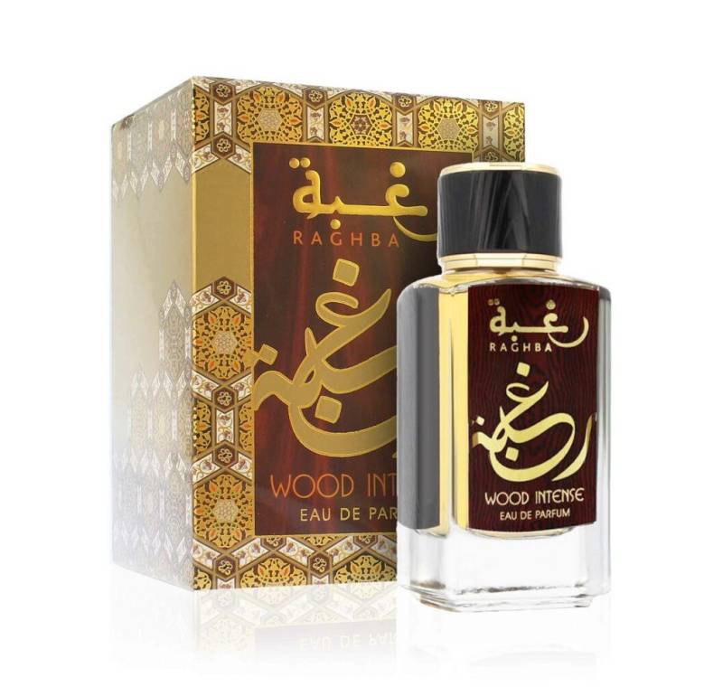 Lattafa Körperpflegeduft Raghba Wood Intense EdP Unisex 100ml für Frauen von Lattafa