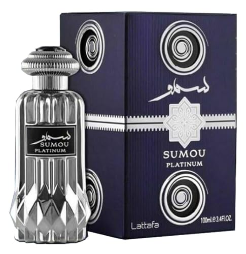 Sumou Platinum EDP Perfume By Lattafa: 3.4oz High End Special Rich Premium Fragrance von Lattafa