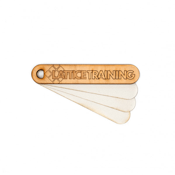 Lattice - Hand file - Hautpflege Gr One Size wood von Lattice