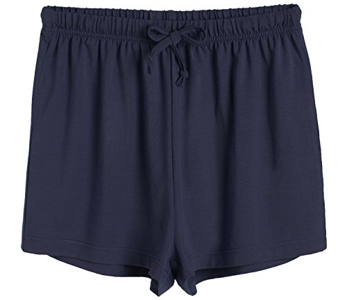 Latuza Damen Boxershorts Pyjamahose - Blau - Large von Latuza