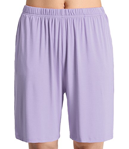 Latuza Damen weiche schlaf-pyjama-shorts Lila a Large von Latuza