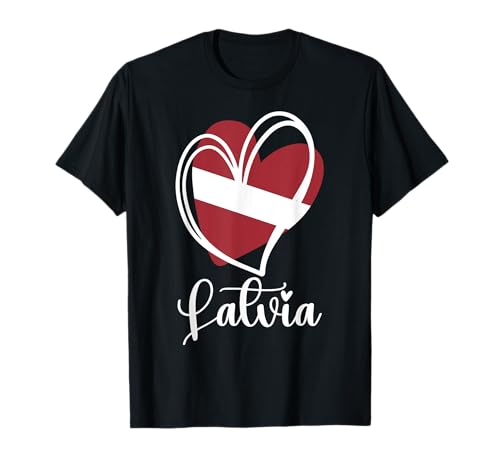 Patriotische Lettland-Herz-Grafik lettische Flagge Jungen Kinder T-Shirt Patriotische Lettland-Herz-Grafik lettische Flagge Jungen Kinder T-Shirt von Latvian Latvia Flag Designs