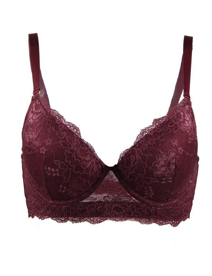 Lau-Fashion Schalen-BH T-Shirt-BH Spitze Schalen BH Damen Klassisch Push Up Dessous Bügel Lau-Fashion Schalen-BH T-Shirt-BH Spitze Schalen BH Damen Klassisch Push Up Dessous Bügel von Lau-Fashion