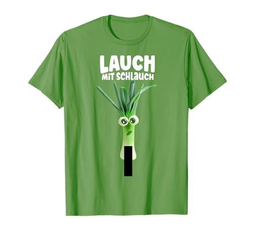 Herren Lauch mit Schlauch Gemüsekostüm Karneval Lauch T-Shirt Herren Lauch mit Schlauch Gemüsekostüm Karneval Lauch T-Shirt von Lauch und Gemüse Karneval Kostüme