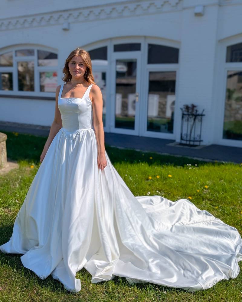 Laue Collection Brautkleid Pura - ivory - 42 von Laue Collection