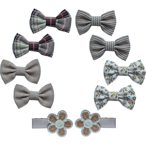 Laufal Haarspangen ohne Ziepen als 10er Set für Mädchen (Beige) von Laufal