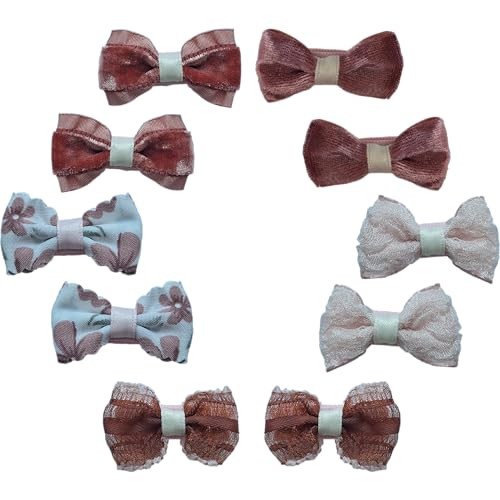 Laufal Haarspangen ohne Ziepen als 10er Set für Mädchen (Rosa) von Laufal