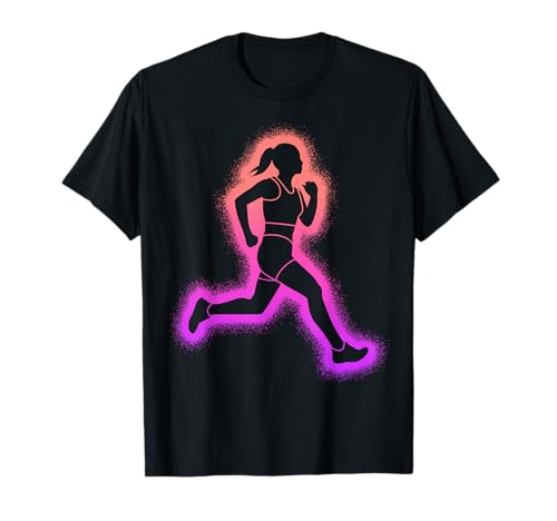 Laufen Joggen Damen Kinder Mädchen Läuferin T-Shirt Laufen Joggen Damen Kinder Mädchen Läuferin T-Shirt von Laufen Joggen Läufer Laufsport Designs