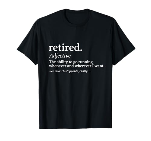 Lustiges Lauf-Mama-Läufer-Papa-Ruhestand-Laufliebhaber T-Shirt Lustiges Lauf-Mama-Läufer-Papa-Ruhestand-Laufliebhaber T-Shirt von Laufliebhaber-Design für Frauen und Männer