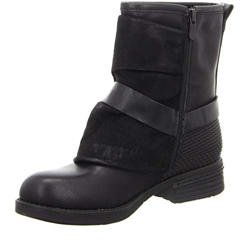 Laufsteg München Damen Stiefeletten HW190205 HW190205 schwarz 619291 von Laufsteg München