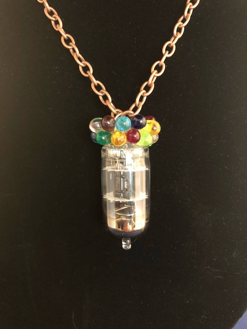 Radiorohr Halskette - Kupfer Kette von LaughOutLoudArts