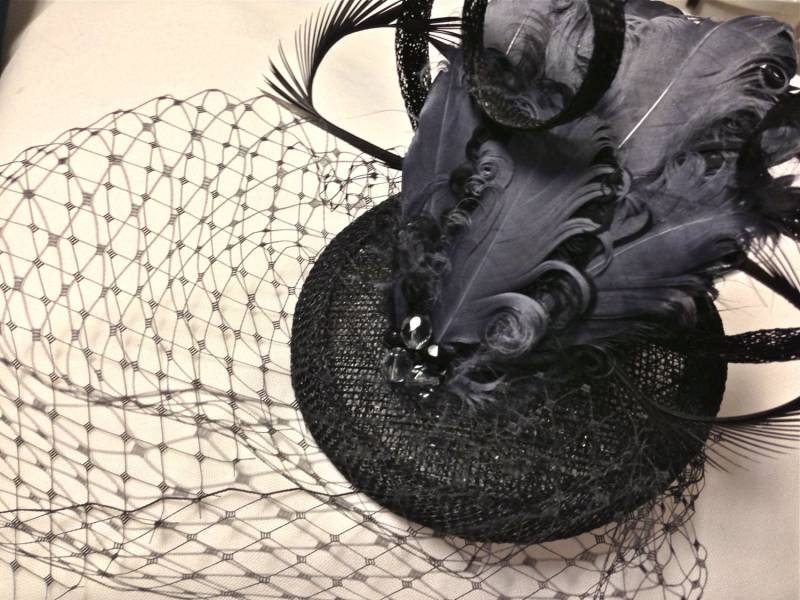 Fascinator - Lady Sara-Hut Individuelles Design Fascinator - Lady Sara-Hut Individuelles Design von LaughingMoonCreation