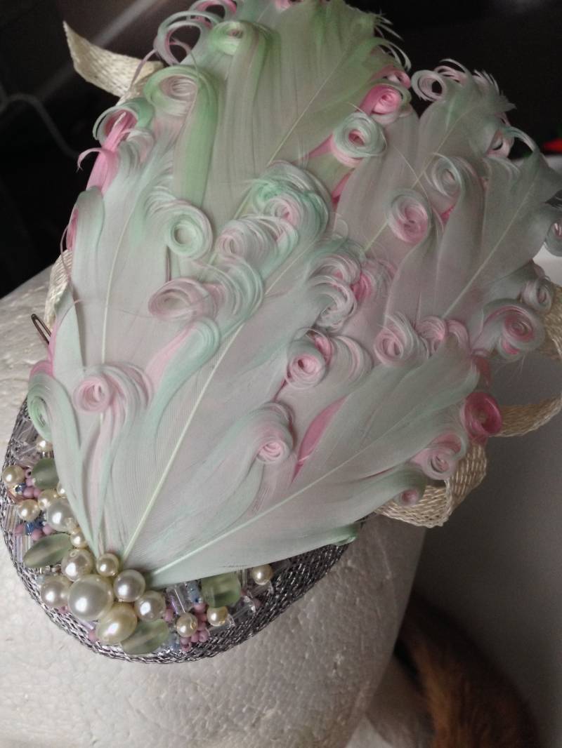 Fascinator-Meghan Fascinator-Meghan von LaughingMoonCreation